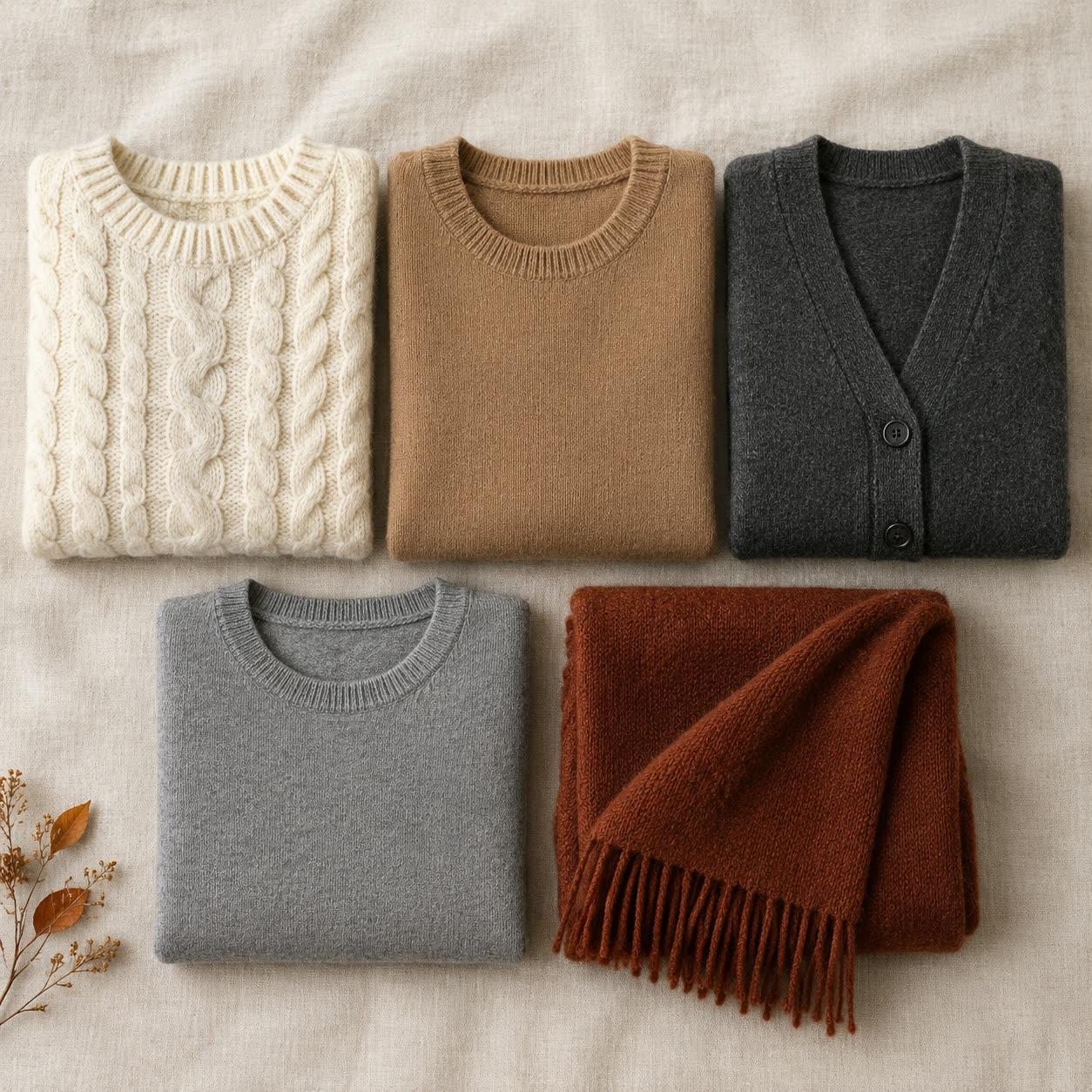 The Ultimate Fall Sweater Capsule Wardrobe: 5 Pieces, 15 Outfits